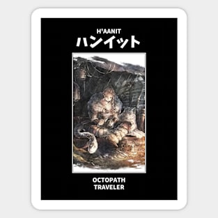 H'aanit Octopath Traveler Sticker